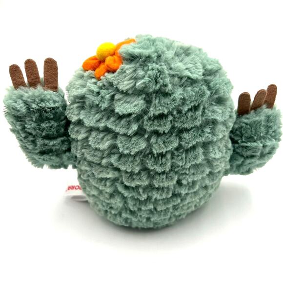 AURORA NEW Sloth Green Cactus Kingdom 7.5" Stuffed Animal flower Toy Doll Cute - Picture 2 of 4